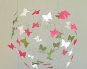 Mobile for Baby Butterfly Mobile Baby Crib Mobile Baby Girl Nursery Art
