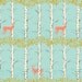Fawn in Birch Blue from Timber and Leaf by Sarah Watts - Half Yard