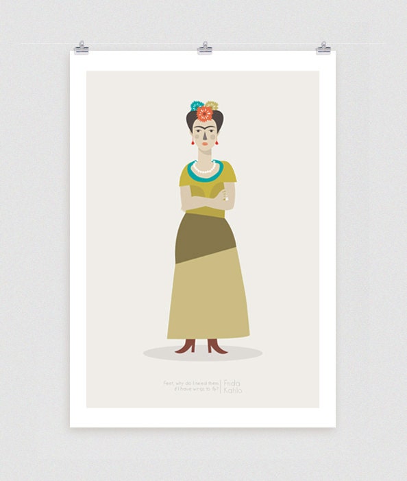 Frida Kahlo Poster - 13x19