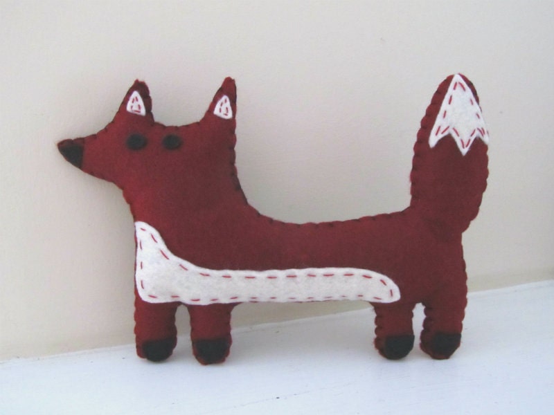 Roxie, the Red Fox Plush Toy