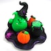Halloween WITCH  PARKER Figurine - Polymer Clay Character - Limited Edition