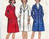 70s Vintage Sewing Pattern Simplicity 5526 Womens Coat Size 18 Bust 40 UNCUT FF