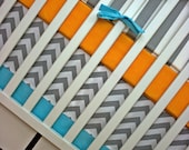 Upgraded Bumper/ Sheet/ Skirt/ Changing Pad Cover (Custom Crib Bedding)
