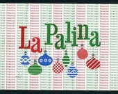 La Palina Christmas Tree Ornaments - Paul Rand Design