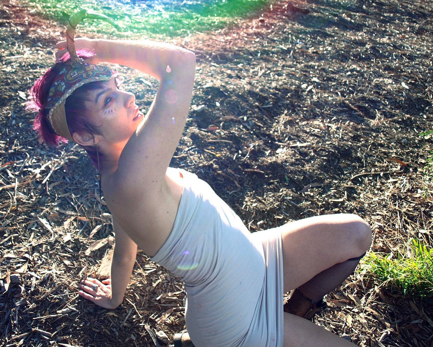 Single Antler Head Piece