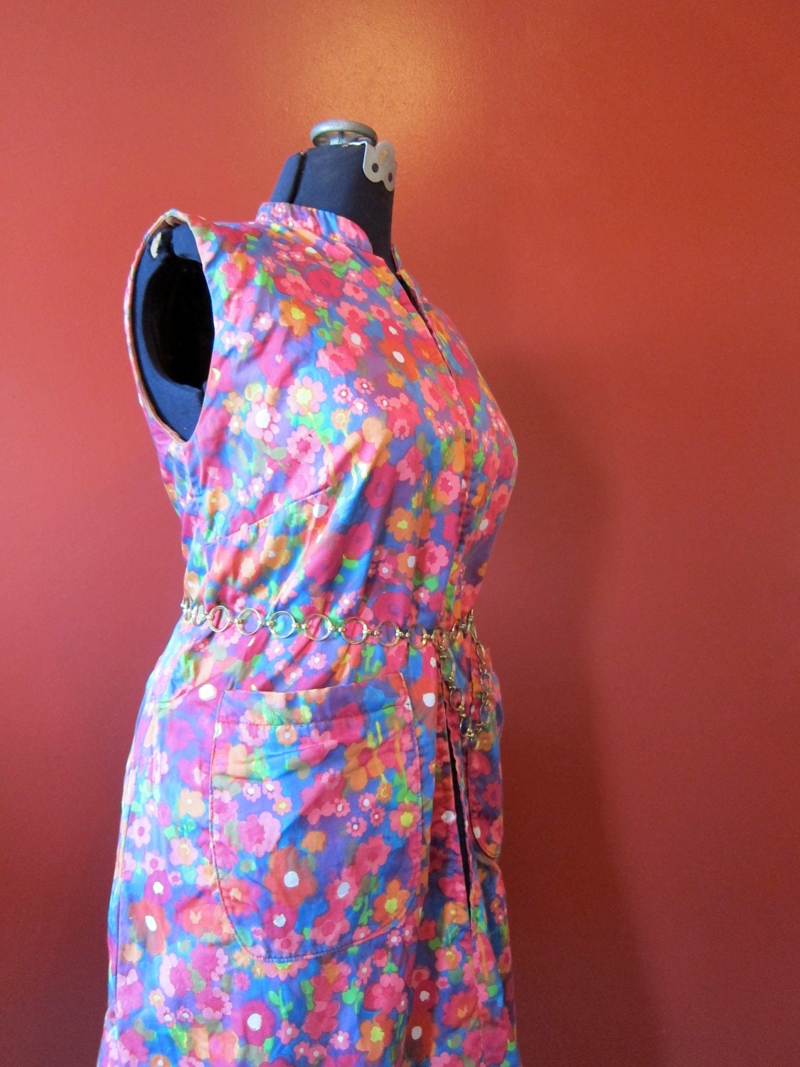 Dress MOD acid floral XL