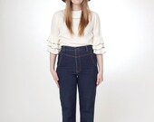 Vintage 1980s high-waisted western jeans- modern size 4/6