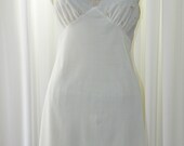 Vintage Van Raalte Dress Slip Fleur de Lis Embroidered Chiffon Over Nylon Peaked Waistline Mini Size 34 on Etsy