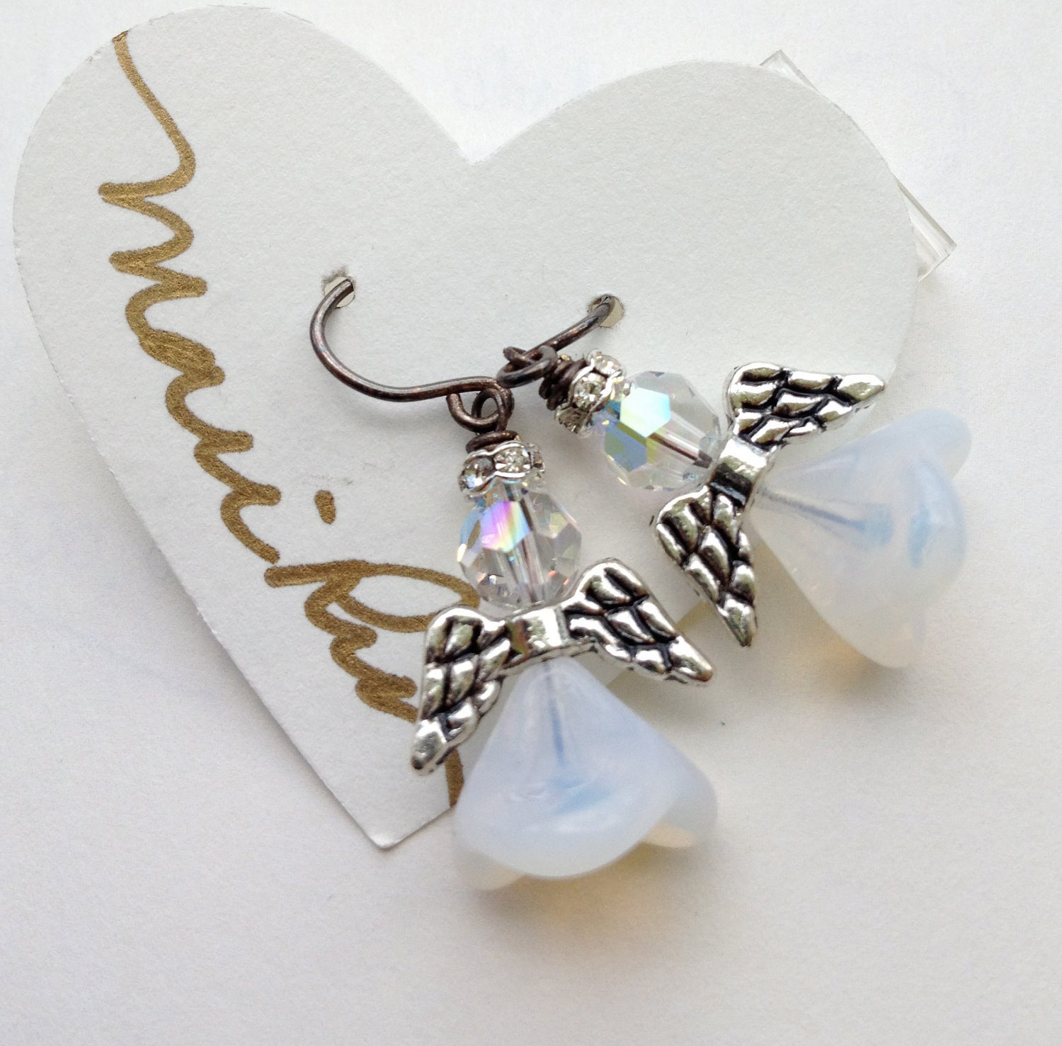 My little angel earrings