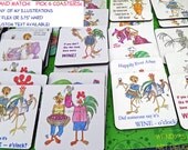 Coasters Buy 6 Get Free 7th Mix and Match Mailable Gifts Bbq Party Summer Fun Personalize