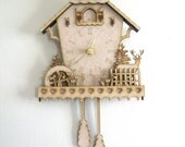 Cuckoo Clock - Laser Cut Woodland House