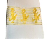 Kitchen Towel Easter Spring Ducks
