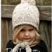 Knitting PATTERN-The Kymmber Slouchy (Toddler, Child and Adult sizes)