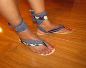 African Print Sandals