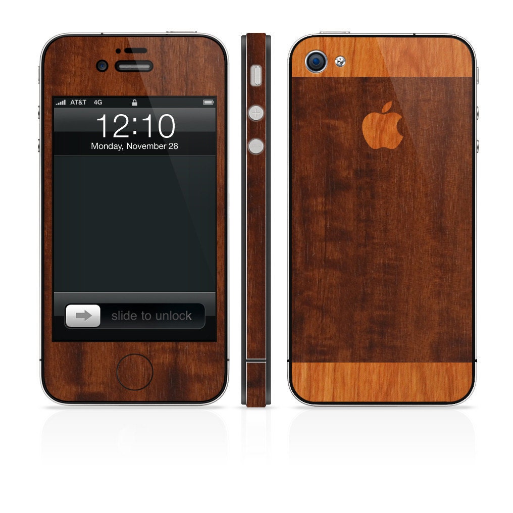 wooden iphone cover