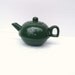 Green Teapot / One Cup Teapot / Small Coffee Pot / Mid Century Modern / Green
