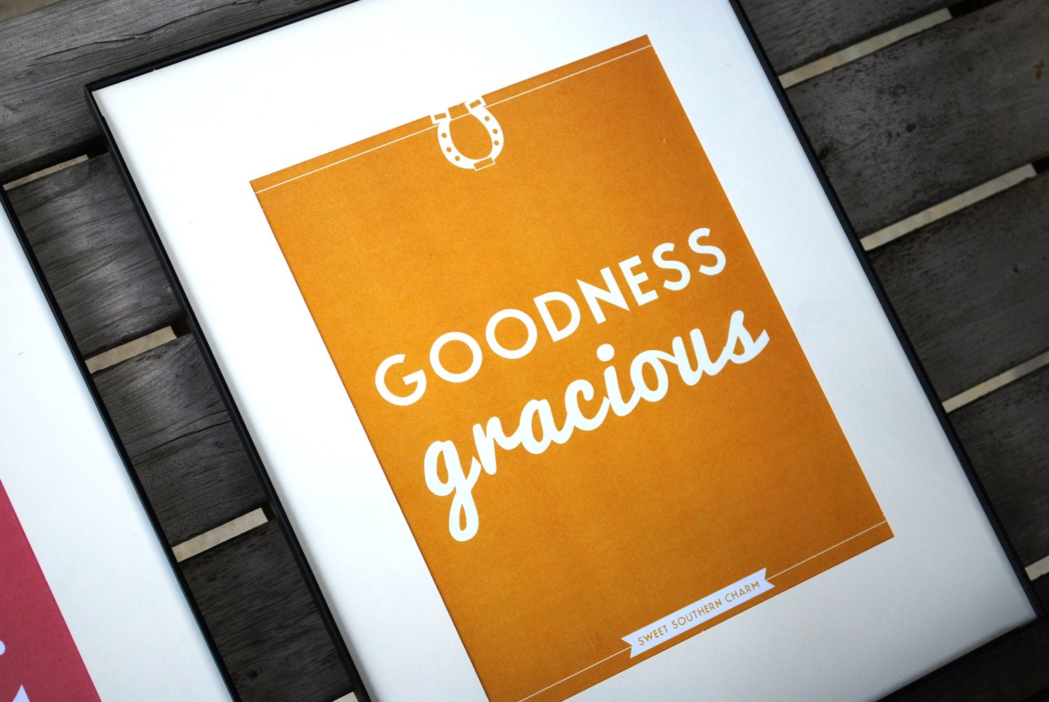 Southern Sayings: 8 x 10 Goodness Gracious Print - Sweet Southern Charm Wall Art