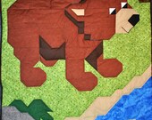 Brown Bear Quilt Pattern - PDF