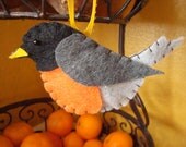 Felt Robin Ornament