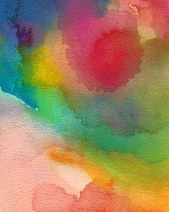 Abstract Art Print, Large Size, Free Soul