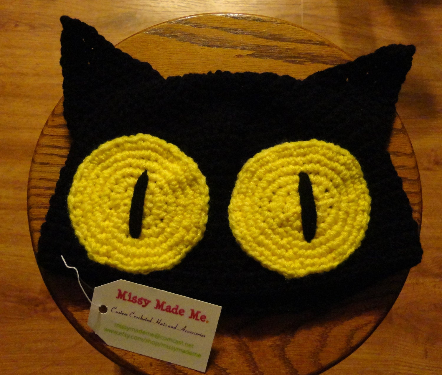 Halloween Hat - Photo Props - Made to Order - Beanie or Earflaps - Newborn to Adult :)