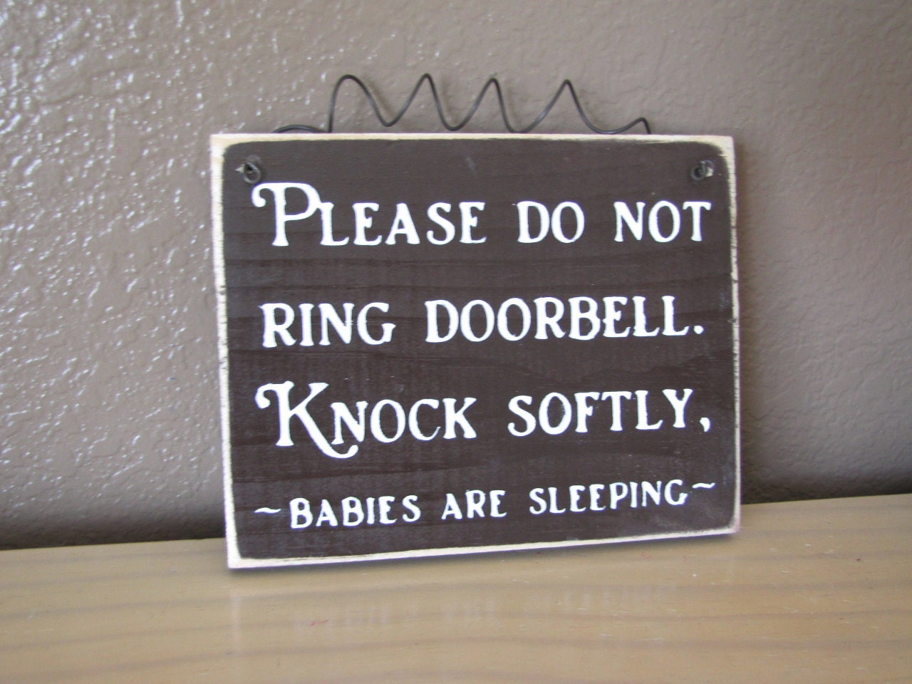 ready-to-ship-please-do-not-ring-doorbell-by-saltboxhousesigns