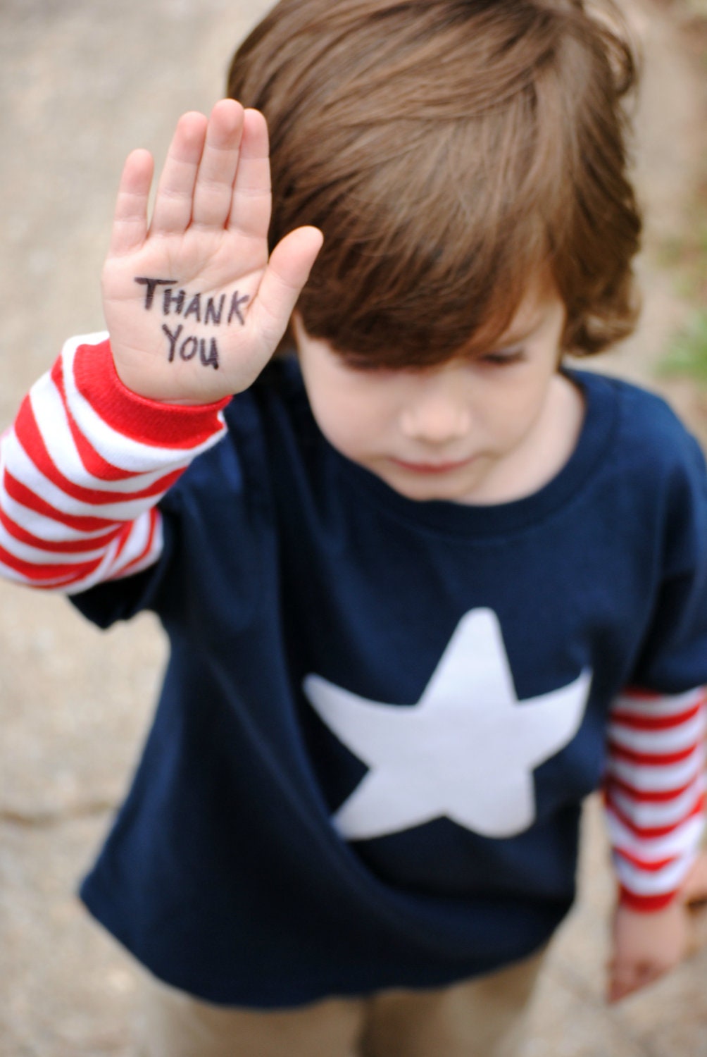 Veterans Day Simple Star Patriotic kids t-shirt