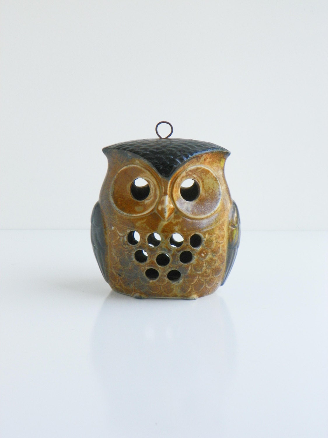 Owl Candle Holder- Large