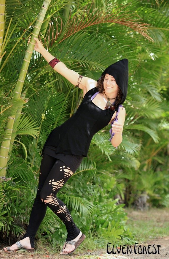 Pandora Pants With Skirt - in black, brown, or cream
