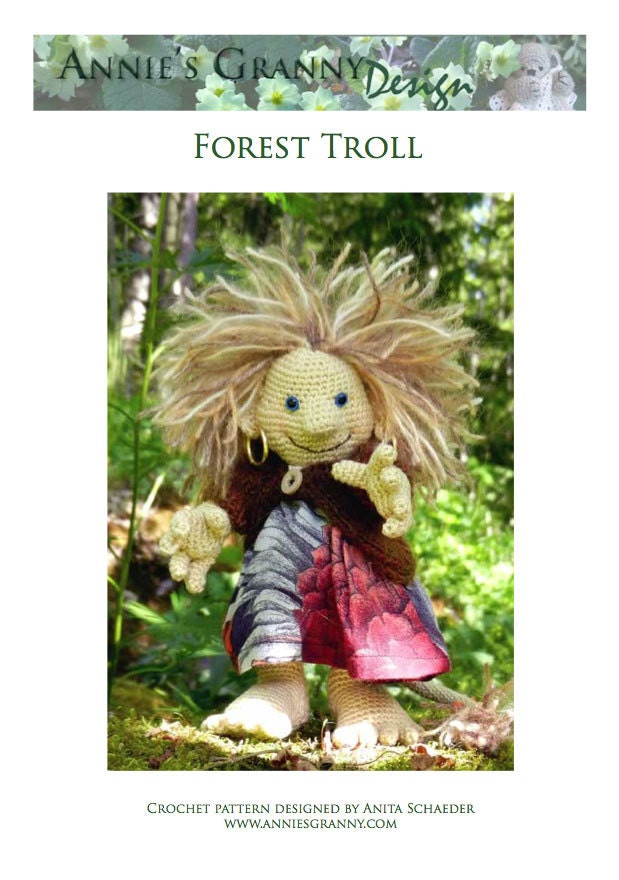 Crochet Forest Troll - PDF pattern
