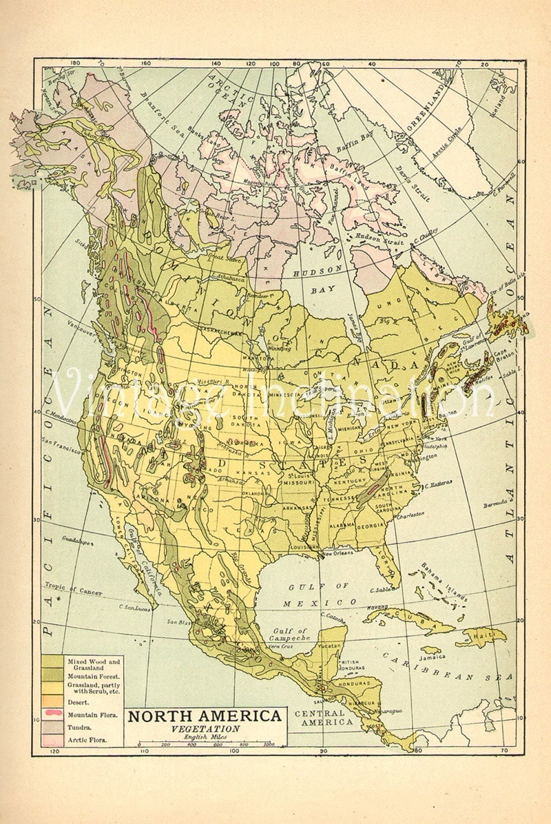 North Usa Map