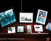 Any two 5x7 art prints - whimsical illustrations - save 35% - fine art prints