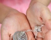 Six Stack Hand Stamped Mommy Necklace - Personalized Jewelry - also Great for Grandmas