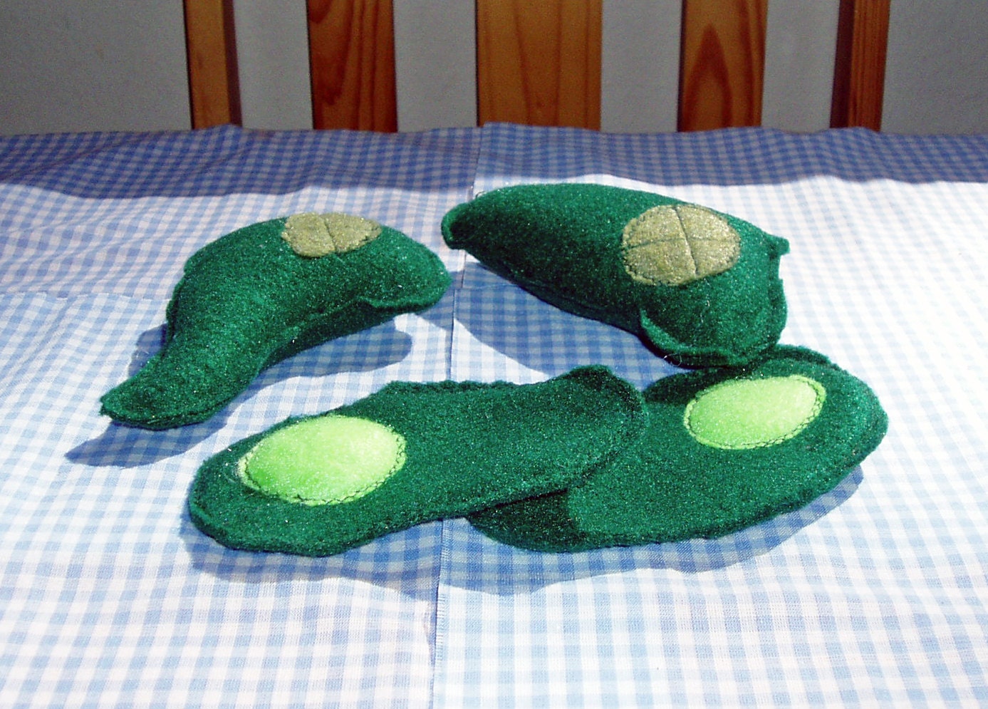 Felt Food Set Green Eggs and Ham - Play Food