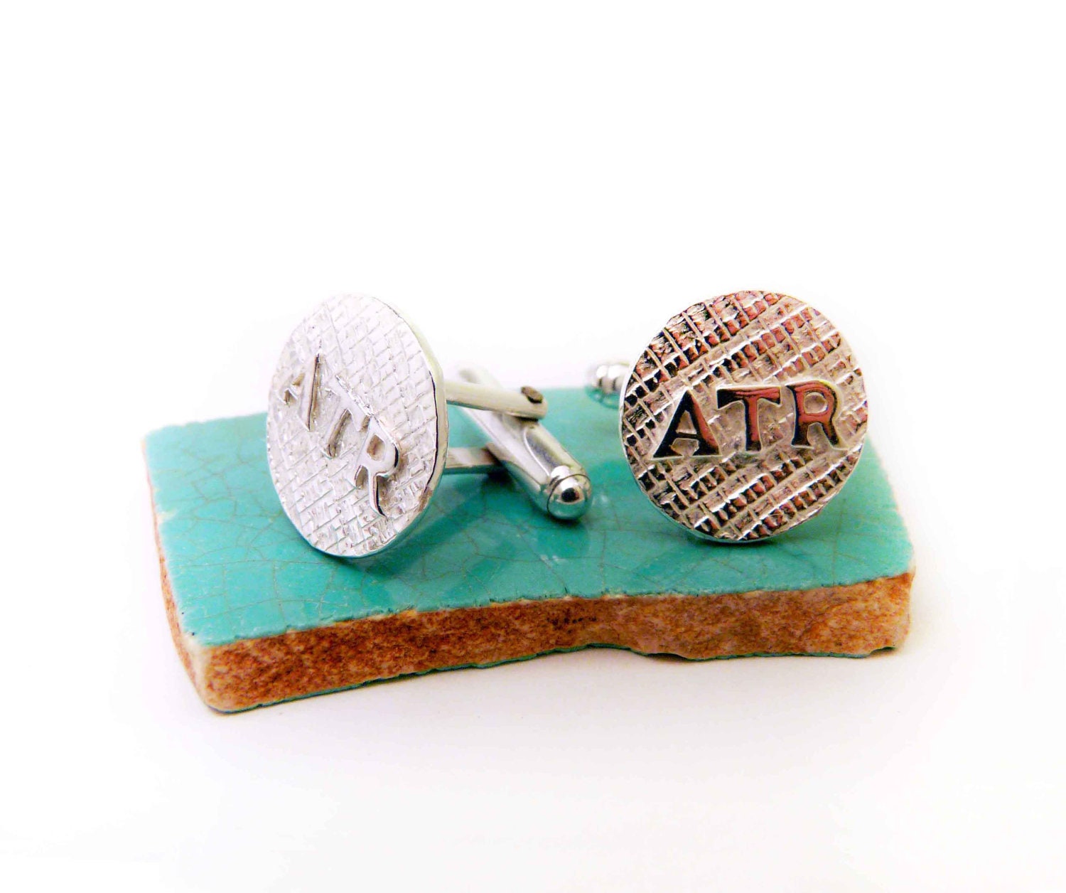 Custom Cufflinks - Custom Font
