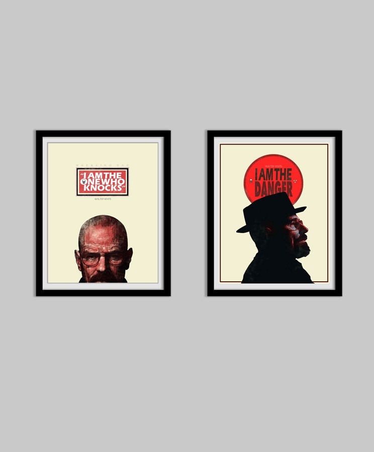 Breaking Bad Quotes - 2-16x20 Posters - breaking bad, heisenberg, walter white, typography, quotes