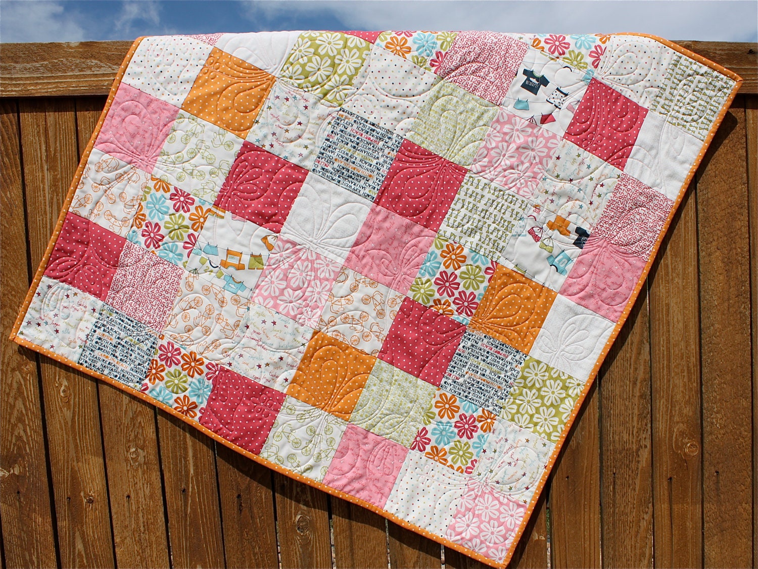 Beach Baby Girl Quilt