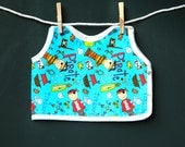 Pirate Theme Baby Shower Gift First Birthday Bib Buried Treasure Ship