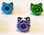Rose Filigree Ring