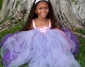 Tangled Doll l Rapunzel inspired Tulle Dress & Crown SET l Tutu Dress l Toddler Girl l 2t 3t 4t 5t 5/6 l Disney Princess l by Born TuTu Rock