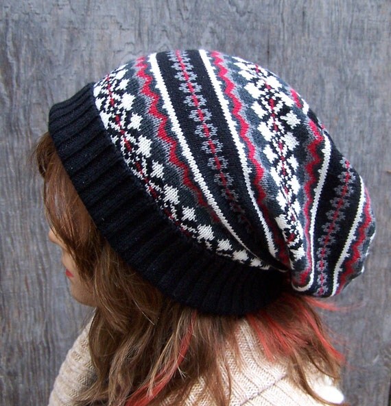 sweater beanie Recycled hat hat  upcycled beanie handmade ski eco slouchy sweater   from hat sweater beanie Recycled hat hat  upcycled beanie handmade ski eco slouchy sweater   from hat