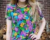 Vintage Floral Blouse