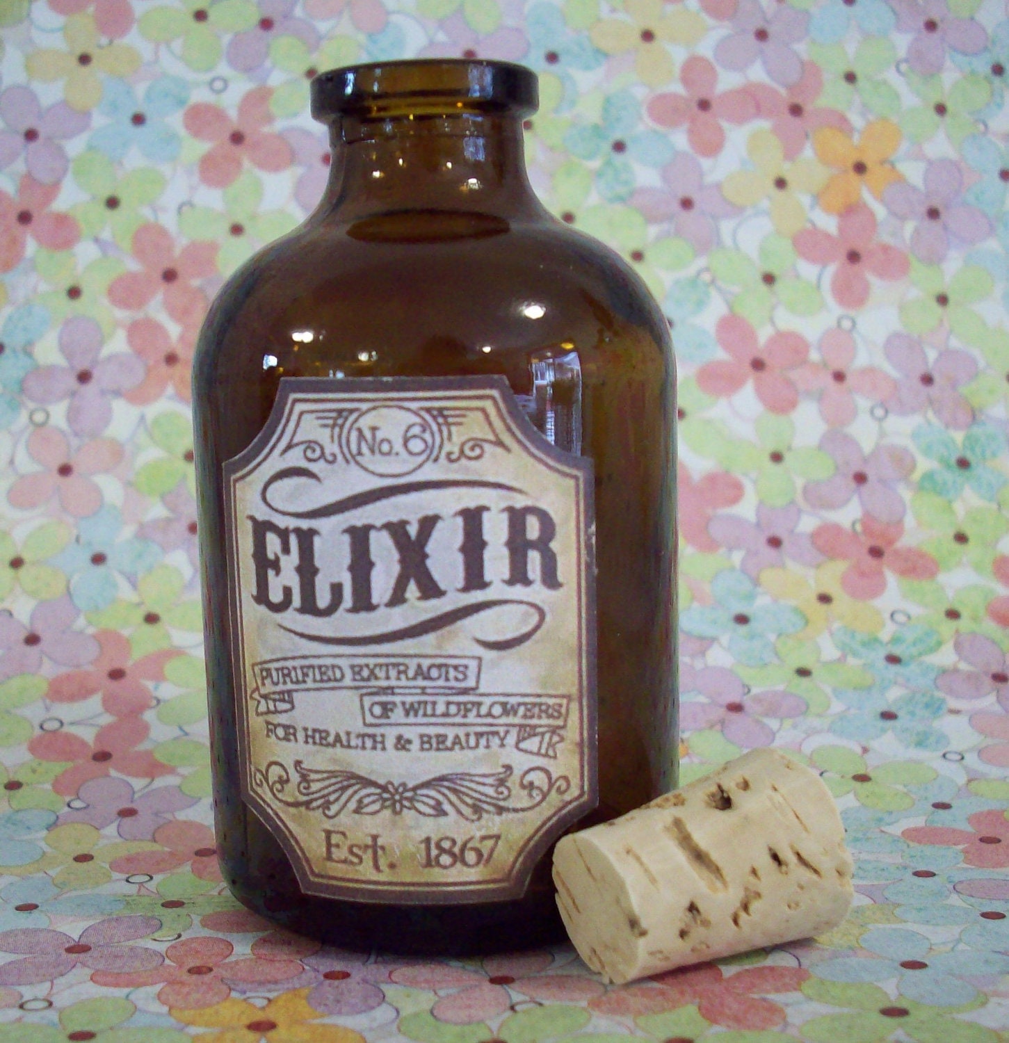 Vintage Elixir Labels