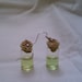Green Potion Bottle Earrings