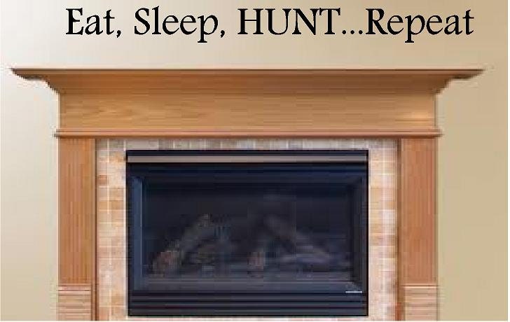 Eat, Sleep, Hunt...Repeat Vinyl Wall Decal lettering Graphic decor-Wall Words-Wall lettering-Hunting Decal