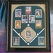 Baseball Decor: Custom Gifts For Dad, Baseball Field Card Holder Unique Sports Decor Personalized Coaches Husband Softball Coach Gift