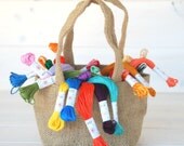 Embroidery Thread Bundle - 63 Colors - All Collections included in a Burlap Bag - Embroidery Floss by Sublime Floss - Christmas Gift