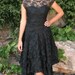 Vintage Black Lace Dress Frederick's of Hollywood