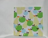 It Could Be Retro this Framed Fruity Fabric