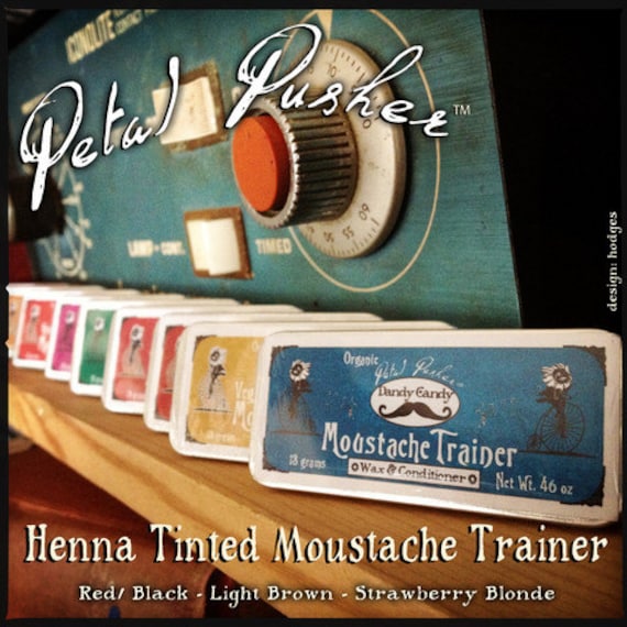 Organic Henna Moustache Wax Etsy